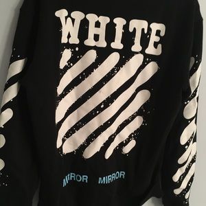 Off white crew neck